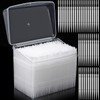 1100Pcs Dental Picks Plastic Toothpick Oral Hygiene 2 Way Interdental