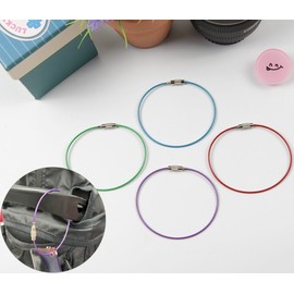 Anti-Loss & Anti-Theft Keychain Key Ring Medium 1 Piece 13ea