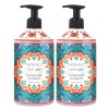 Mosaic Peppermint & Eucalyptus Liquid Hand Soap 24.6 fl oz Each (Set of 2)