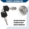 Hihaha Car Roof Rack Lock Cylinder Lock Core Replace for