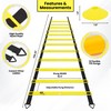 LYKAN FIT 20ft Sports Agility Ladder for Men Women and