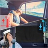 DIZA100 Car Window Shades, 2 PCS Magnetic Double Layer Car
