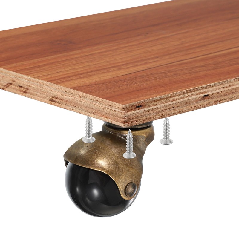 PATIKIL 2 Inch Ball Caster Wheels Set of 4, 360°