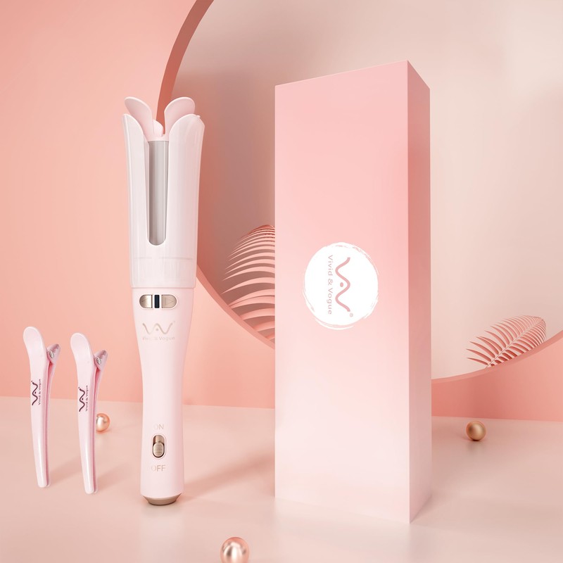 VAV Automatic Rotating Curling Iron for Medium to Long Hair