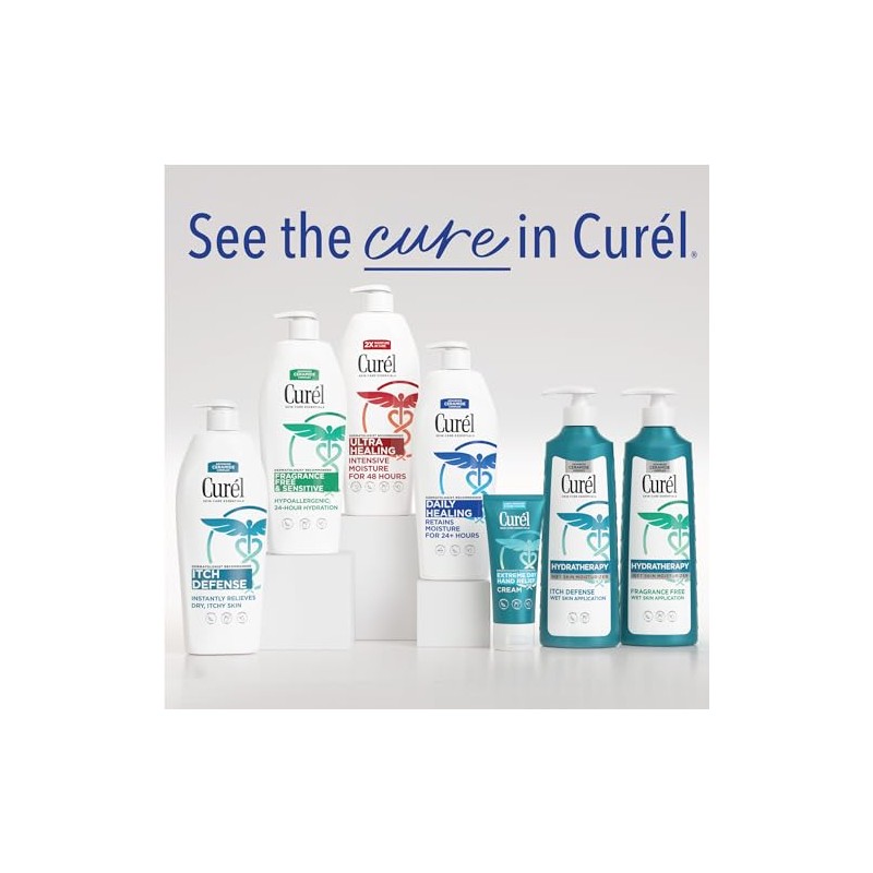 Curel Itch Defense Lotion, Fragrance Free, 20 Ounce