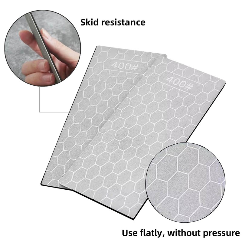 Diamond Sharpening Stone, 5 Pcs Knife Sharpening Stone for Kitchen