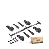 10L0L 3-Point 4 Passenger Seat Belt Bracket Kit for EZGO