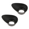 MONOJLY Telescoping Eyecups 22mm Inner Diameter Foldable Eyepiece Cover Telescopes