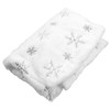 35.4in Christmas Tree Skirt Round Shape Soft Comfortable White Christmas