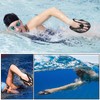 Pamtns 1 Pair Hand Paddles Swimming Unisex Adult Swimming Training