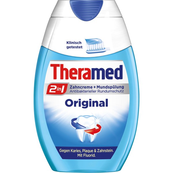 Theramed 2in1 Original 75 ml (Pack of 3)