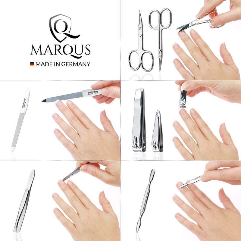 Solingen Manicure Set – Comparison Winner – Genuine Leather Case