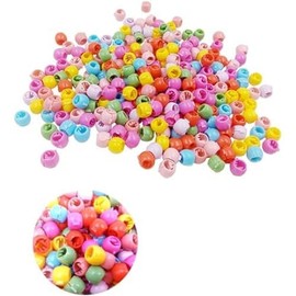 HLLMX 60 PCS Rainbow Hair Accessories: Colorful Plastic Beaded Hair Clips, Claws, and Pins for Teens, Girls, and Kids