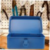 Housoutil Metal Toolbox Box Toolbox Tools Tool Chest Desktop Organizer