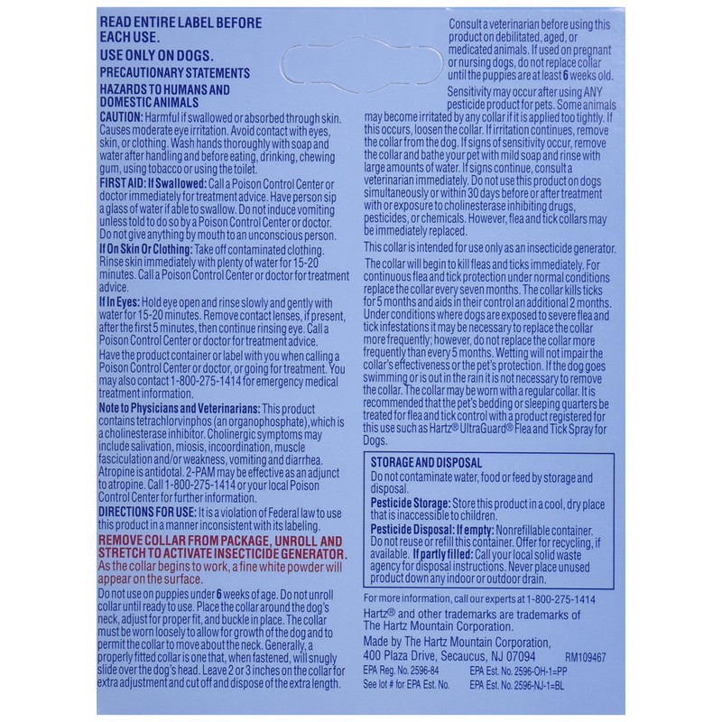 Hartz 2 In 1 Large Dog Collar