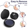 Elezeal 4-Pack Finger Ink Pad - Thumbprint Stamp Ink Pads
