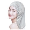 KOTIMZO SM-0122 Silk Night Cap, Hair Cap, 100% Silk, gray