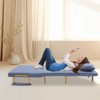 mignonnememe Convertible Sleeper Chair 2 in 1 Sleeper Sofa Pull