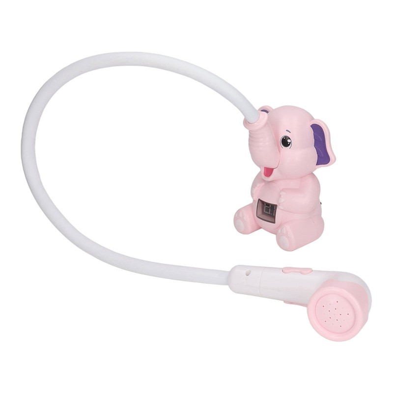 Baby Bath Shower Head with Thermometer Animal Shaped IPX7 Waterproof