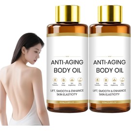 Aceite Corporal Antiedad Coreano con Ingredientes Botánicos, 100ml No Graso