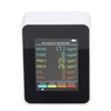 Air Quality Monitor Portable LCD Backlight Screen CO2 TVOC HCHO