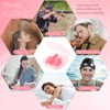 24 Pairs Pink Ear Plugs Bulk NRR 29dB Reusable Silicone