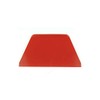 Dough Scraper, Poly, Red/Ivory/White, 8-1/2" x 5" - Red