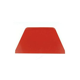 Dough Scraper, Poly, Red/Ivory/White, 8-1/2" x 5" - Red