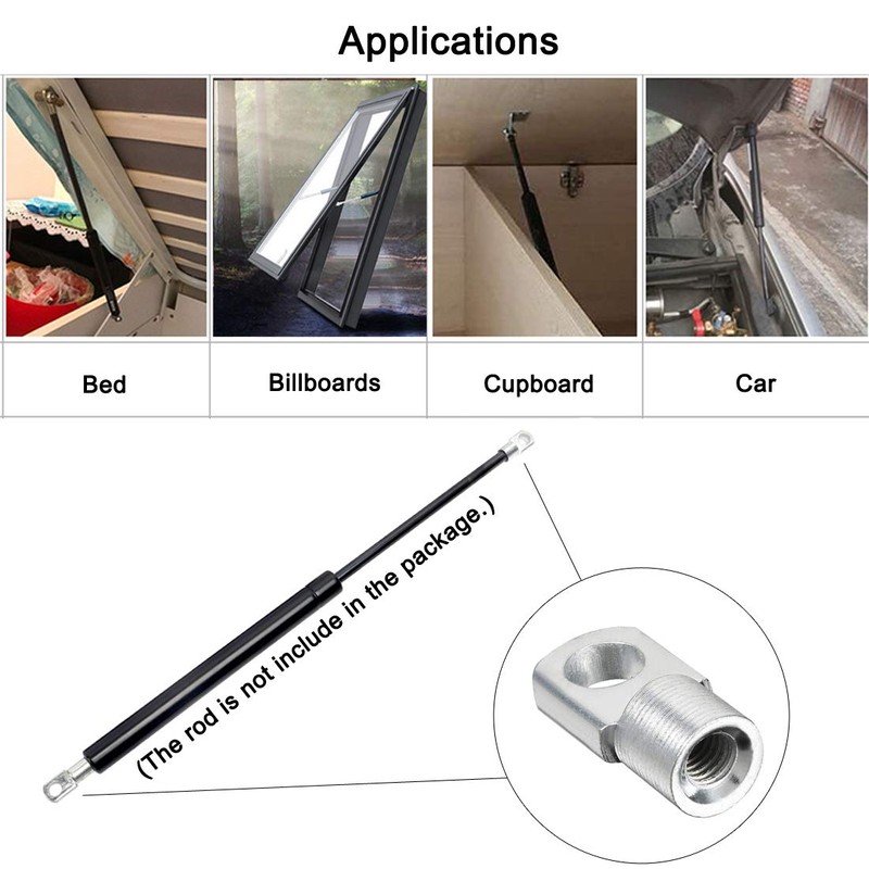 uxcell Gas Spring End Fitting M6 Female Thread 8mm Hole