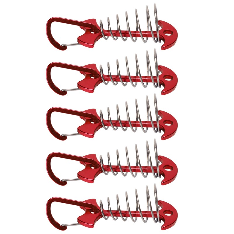 5pcs Fishbone Tent Nails Large Deck Boards Camping Tent Fixing