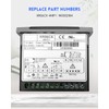 Fit for Dixell XR06CX-4N1F1 Temperature Controller with Temperature Sensing Probe，Digital