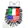 Italian American Flag Rearview Mirror Hanging Accessory – Celebrate Italy