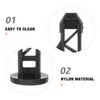 BESPORTBLE 6 Pcs Outdoor Plastic Trash Can Lid Replacement Universal