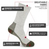 HOT FEET Work Socks for Men - Long Warm Winter