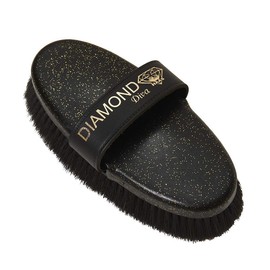 Haas Diamond Diva Sheepskin Horsehair Band Shine Brush 200 x 85 mm Diamond Design