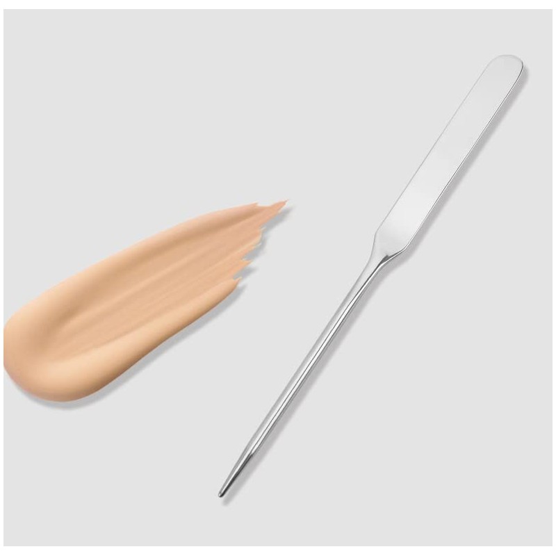 maarku Foundation Spatula, Stirring Stick Tool, Spatula, Cosmetics Tool, Stainless