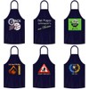 teprovo Men's BBQ Apron Cooking Apron Bib Apron Man Cooking