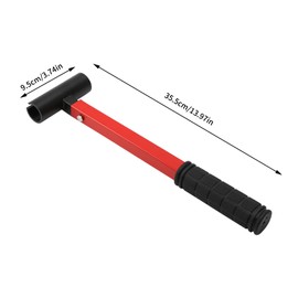 Hinge Gap Adjusting Wrench Kit, Professional 4 in 1 Hinge Bender Wrench, Heavy Duty Painted Steel Door Hinge Adjustment Tool 4 Size for Residential and Commercial Use, Ideal for Home Improvement