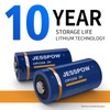 JESSPOW 48 Pack CR123A 3V Lithium Battery, CR123A Battery, 123
