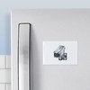 CafePress Building Security Camera Magnets Rectangle Magnet, 2"x3" Refrigerator Magnet