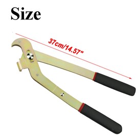 VISVIC SLY-10500 Parking Brake Cable Coupler Removal Tool 14" Pliers Installer Tool Cable Coupler Removal Tool Fit for SUV's or Vans, Parking Brake Cable Coupler Removal Tool