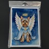 Caroline's Treasures Yorkshire Terrier My Angel Greeting Cards Pack of