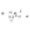 10pcs Head O-Ring Head Button Stud Rivets with Studs Screw