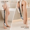Cepillo Pies Mango Largo Ducha Extensible Lima Doble Cara Limpiador