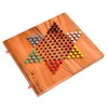 Knobelholz Sternhalma Halma Folding Board Strategy Game up to 6