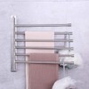 kimzcn Towel Holder Swing Out Towel Bar Stainless Steel Bathroom