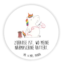 Mr. & Mrs. Panda Round Magnet, Unicorn Seamstress Gift, Crochet, Unicorn Decoration, Whiteboard Magnet, Decorative Magnet, Unicorn, Girlfriend, Fridge Magnet