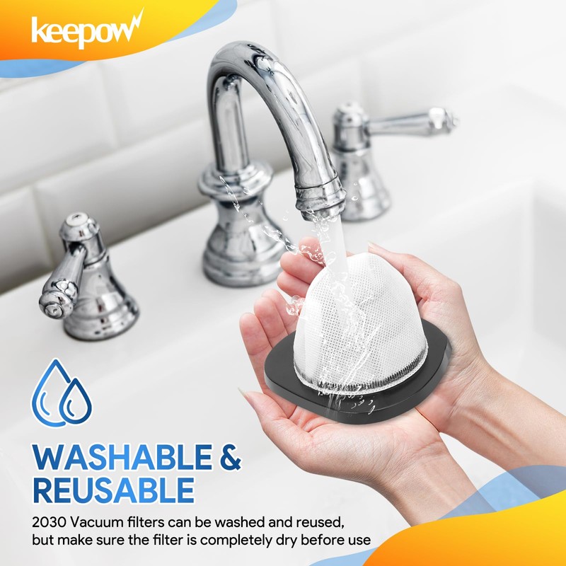 KEEPOW 2030 Vacuum Filters Fit for Bissell Featherweight Vacuum 2030,