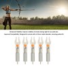 5PCS LED Lighted Nocks Plastic Shell Easy Installation for 6.2mm