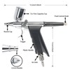 Uouteo Airbrush Trigger Gun Air Brush Gun with 0.3 mm